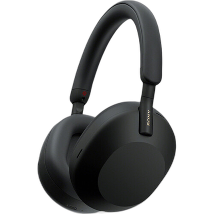 Black Sony WH-1000XM5 headphones